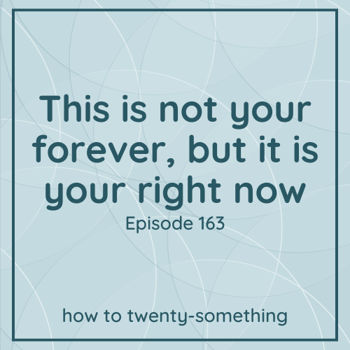 embrace the stepping stones of your twenties